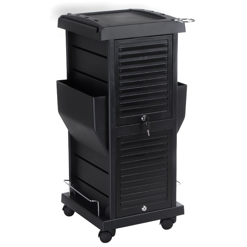 Pomocnik fryzjerski z żaluzją NG-ST006 Czarny -Pomocniki fryzjerskie- 