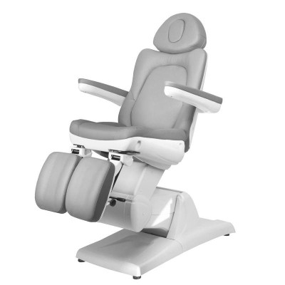Fotel do pedicure elektryczny szary Zaffiro 870S