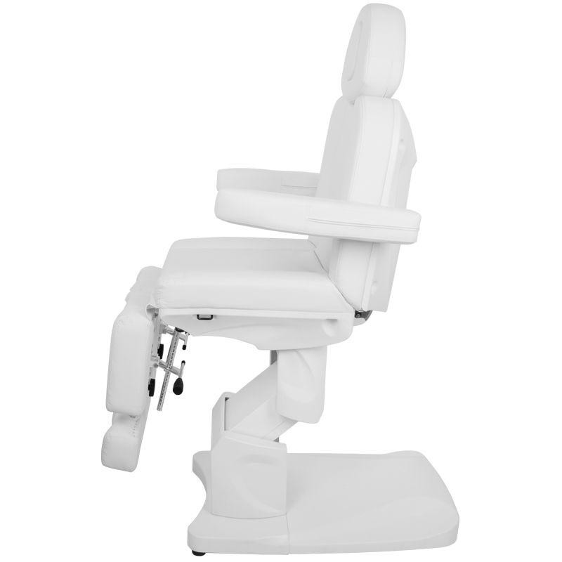 Biały elektryczny fotel do pedicure Zaffiro 708As