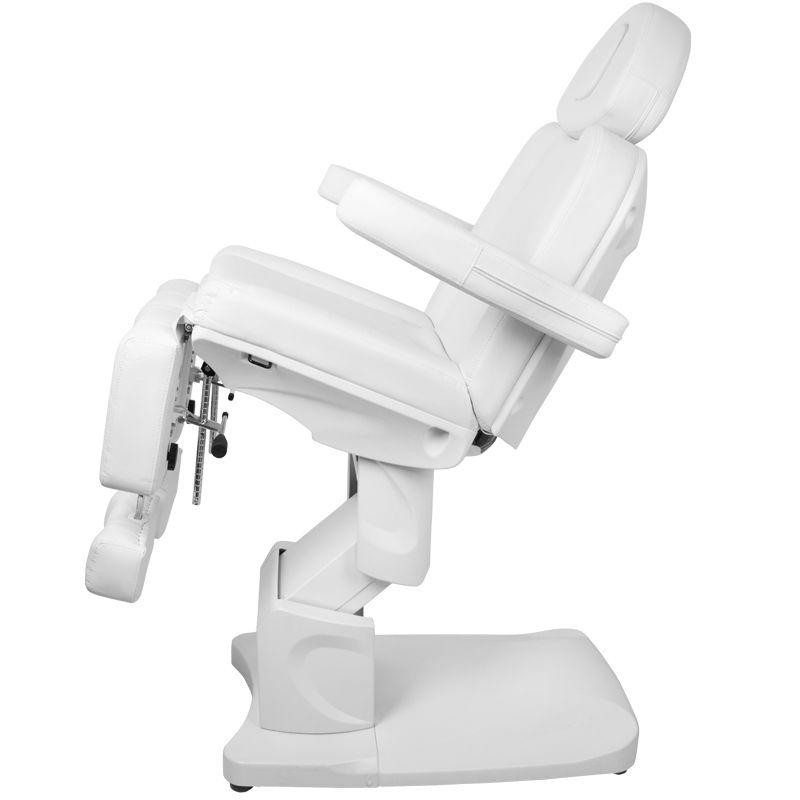 Biały elektryczny fotel do pedicure Zaffiro 708As