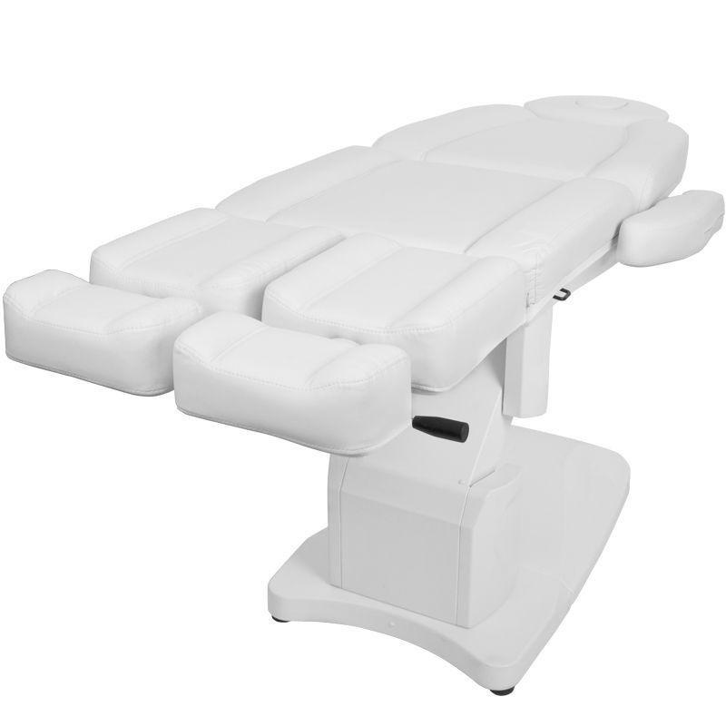 Biały elektryczny fotel do pedicure Zaffiro 708As