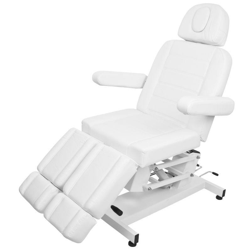 Biały elektryczny fotel do pedicure Zaffiro 706