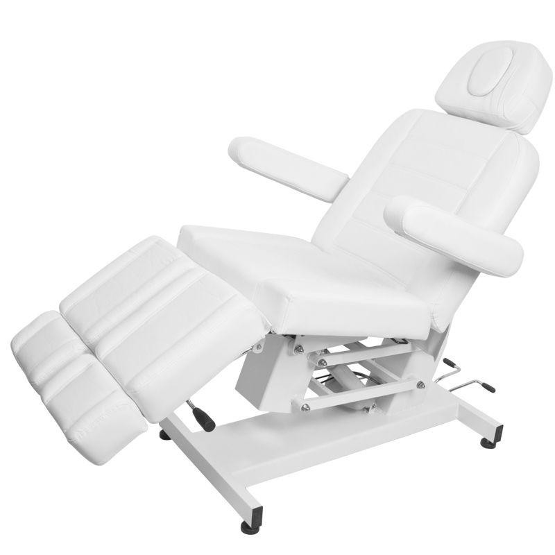 Biały elektryczny fotel do pedicure Zaffiro 706