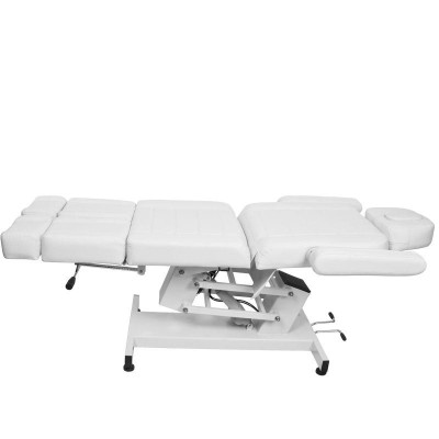 Biały elektryczny fotel do pedicure Zaffiro 706