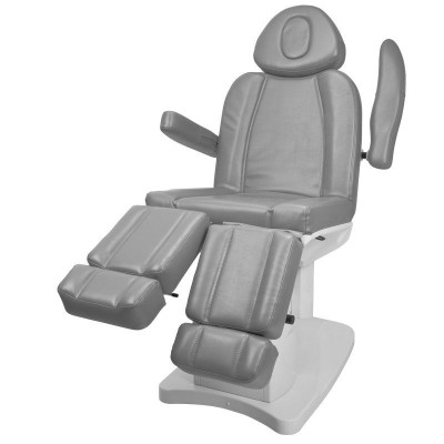 Fotel do pedicure elektryczny szary Zaffiro 708As