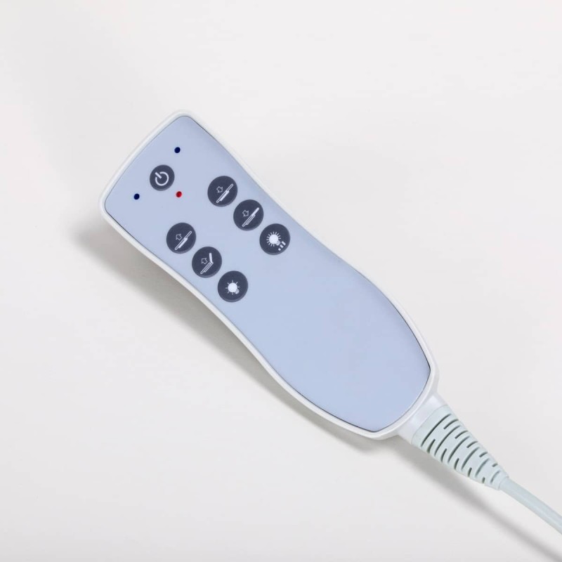 Biała kanapa kosmetyczna Azzurro Zaffiro 815B