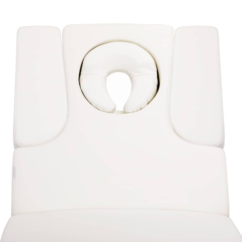 Biała kanapa kosmetyczna Azzurro Zaffiro 815B