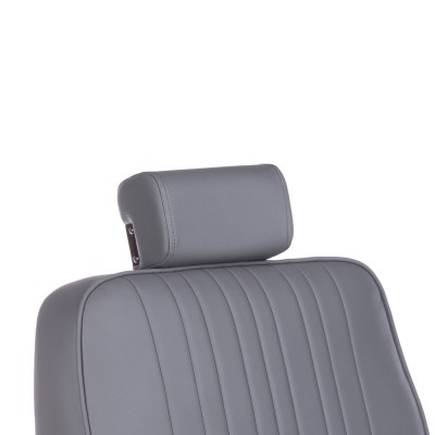 Fotel barberski HOMER BH-31237 Jasny szary -Fotele barberskie- 