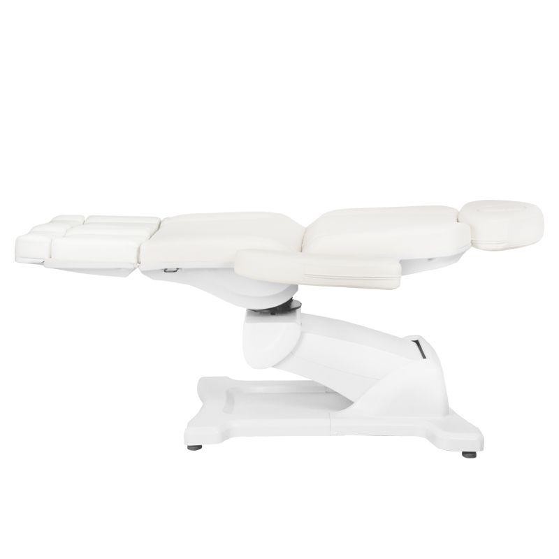Biały elektryczny fotel do terapii pedicure