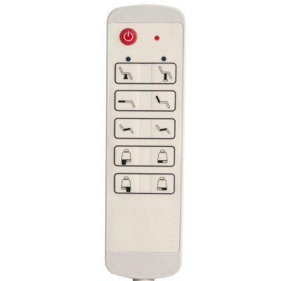 Biały elektryczny fotel do terapii pedicure