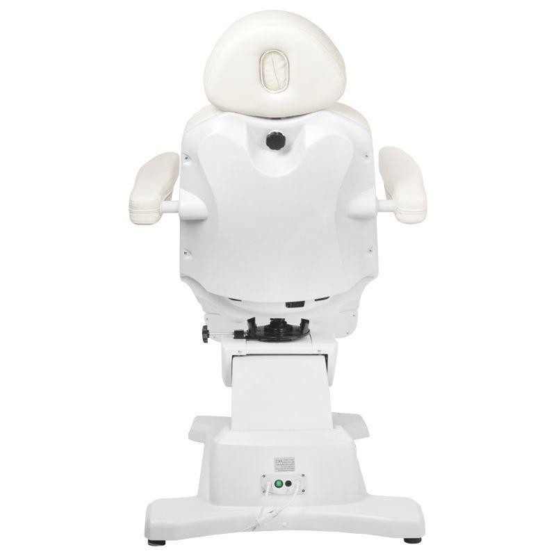 Biały elektryczny fotel do terapii pedicure