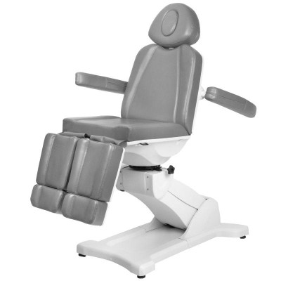 Fotel do pedicure elektryczny szary Azzurro