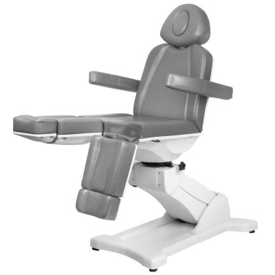 Fotel do pedicure elektryczny szary Azzurro