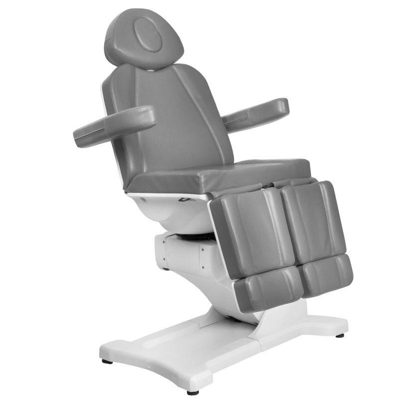 Fotel do pedicure elektryczny szary Azzurro