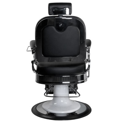 GABBIANO FOTEL BARBERSKI ERNESTO CZARNY -Fotele barberskie- 