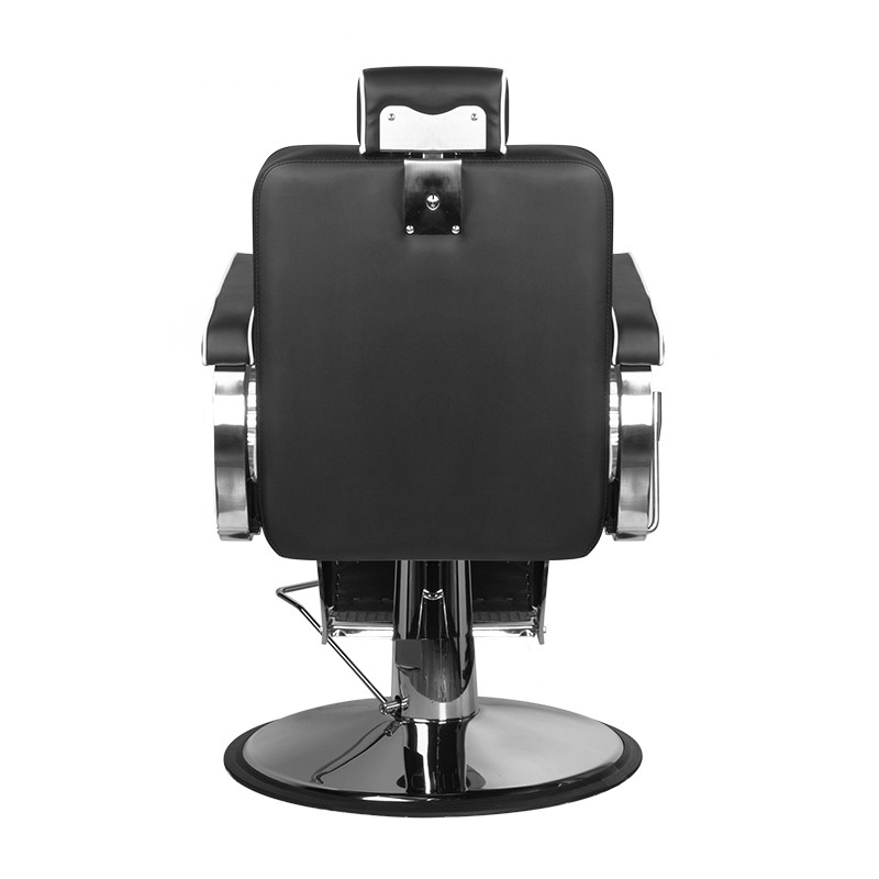 GABBIANO FOTEL BARBERSKI PAULO CZARNY -Fotele barberskie- 
