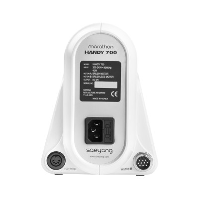 Saeyang frezarka Marathon Handy 700 + BM50S1 -FS60N 2w1* bezszczotkowa -Frezarki podologiczne- 