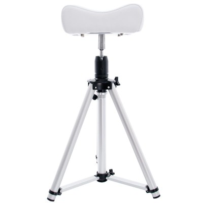 Srebrny stołek do pedicure Zaffiro 301 alu