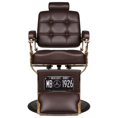 GABBIANO FOTEL BARBERSKI BOSS BRĄZOWY -Fotele barberskie- 