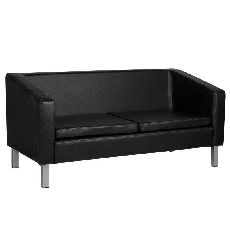 GABBIANO SOFA DO POCZEKALNI BM18003 CZARNA -Recepcje- 