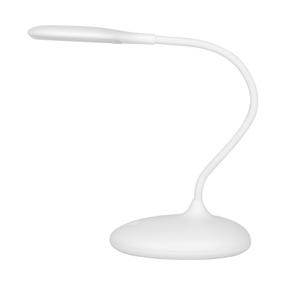 Lampka ring led snake na biurko biała -Lampy- 