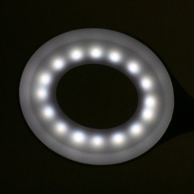 Lampka ring led snake na biurko biała -Lampy- 
