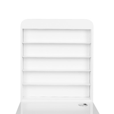 BIURKO KOSMETYCZNE 310 BIAŁE LEWE -Biurka kosmetyczne- 