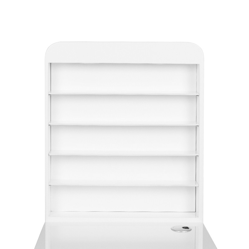 BIURKO KOSMETYCZNE 310 BIAŁE LEWE -Biurka kosmetyczne- 