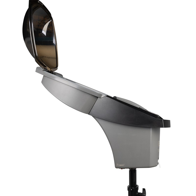 SAUNA FRYZJERSKA STOJĄCA 408D SREBRNA Z AKTYWNYM OZONEM -Urządzenia Fryzjerskie- 