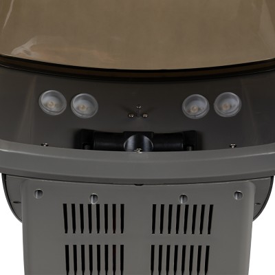 SAUNA FRYZJERSKA STOJĄCA 408D SREBRNA Z AKTYWNYM OZONEM -Urządzenia Fryzjerskie- 