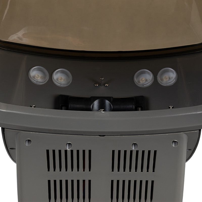 SAUNA FRYZJERSKA STOJĄCA 408D SREBRNA Z AKTYWNYM OZONEM -Urządzenia Fryzjerskie- 