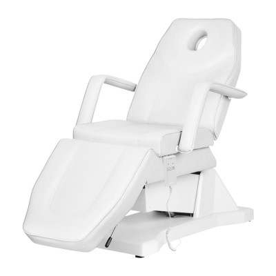 FOTEL KOSMETYCZNY ELEKTRYCZNY SOFT 1 SILN. BIAŁY -Fotele kosmetyczne- 