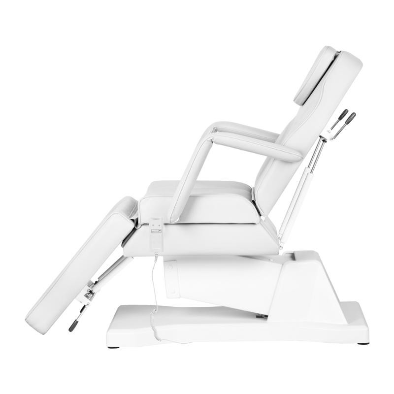 FOTEL KOSMETYCZNY ELEKTRYCZNY SOFT 1 SILN. BIAŁY -Fotele kosmetyczne- 