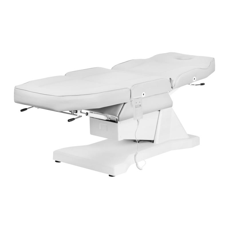 FOTEL KOSMETYCZNY ELEKTRYCZNY SOFT 1 SILN. BIAŁY -Fotele kosmetyczne- 