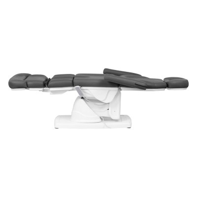 FOTEL KOSMETYCZNY PODOLOOGICZNY ELEKTR. KATE 4 SILN. SZARY -Fotele kosmetyczne- 