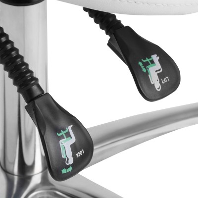 TABORET KOSMETYCZNY 1004 GIOVANNI BIAŁY -Taborety kosmetyczne i hokery- 