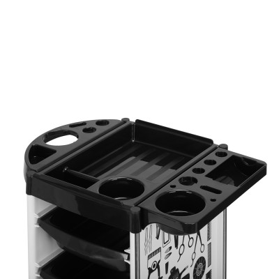 Gabbiano pomocnik fryzjerski X11-9 biały grafika -Pomocniki fryzjerskie- 