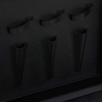 Walizka fryzjerska barberska czarna -Stanowiska kosmetyczne i kuferki- 