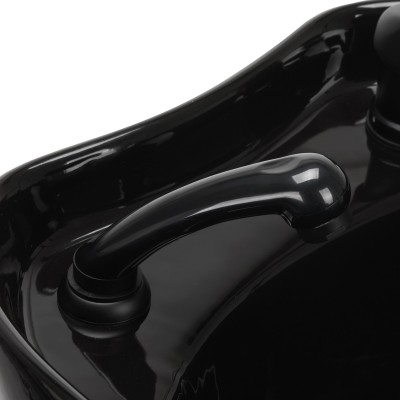 Gabbiano myjnia fryzjerski Prato złoto - czarna -Meble fryzjerskie- 