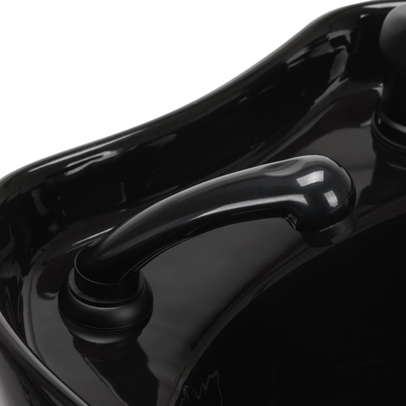 Gabbiano myjnia fryzjerski Prato złoto - czarna -Meble fryzjerskie- 