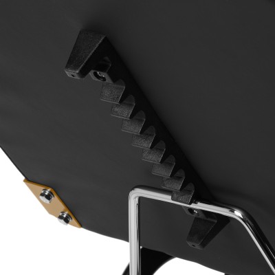 Fotel kosmetyczny 557G z kuwetami złoto czarny -Fotele kosmetyczne- 