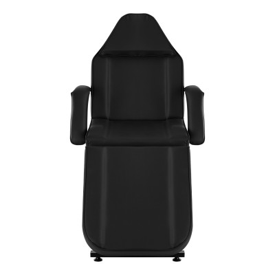 Fotel kosmetyczny Sillon z kuwetami czarny -Fotele kosmetyczne- 