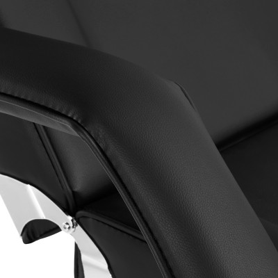 Fotel kosmetyczny Sillon z kuwetami czarny -Fotele kosmetyczne- 