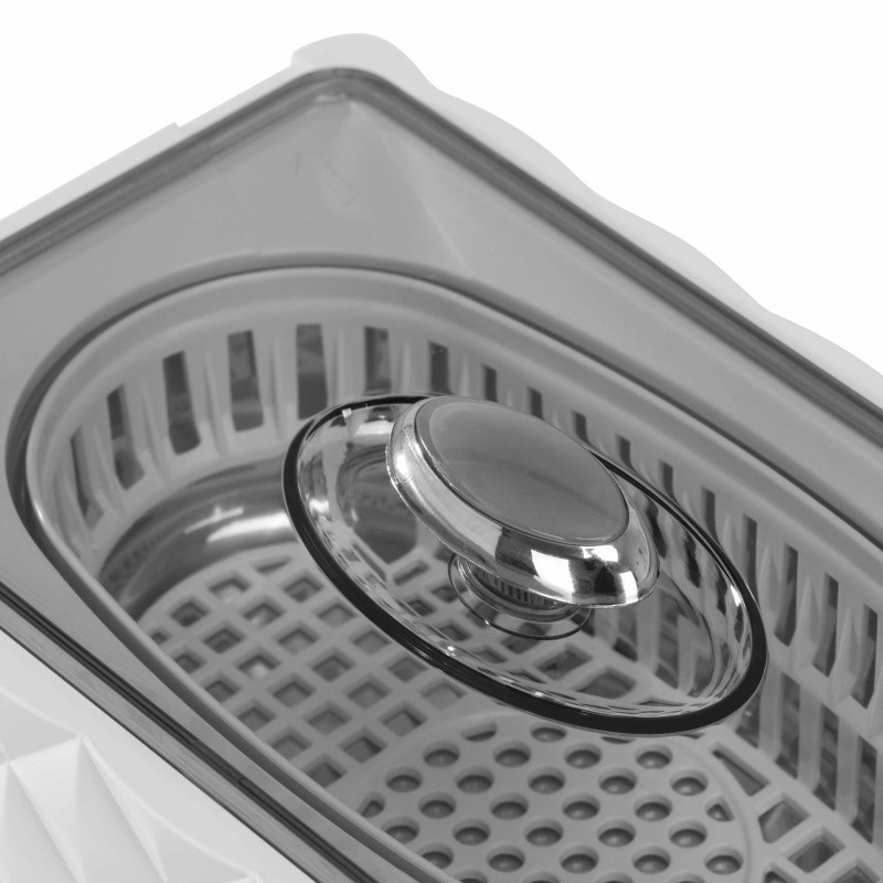 Myjka ultradźwiękowa AD-3000 poj. 0,45 L 26W Biała -Myjki ultradźwiękowe- 