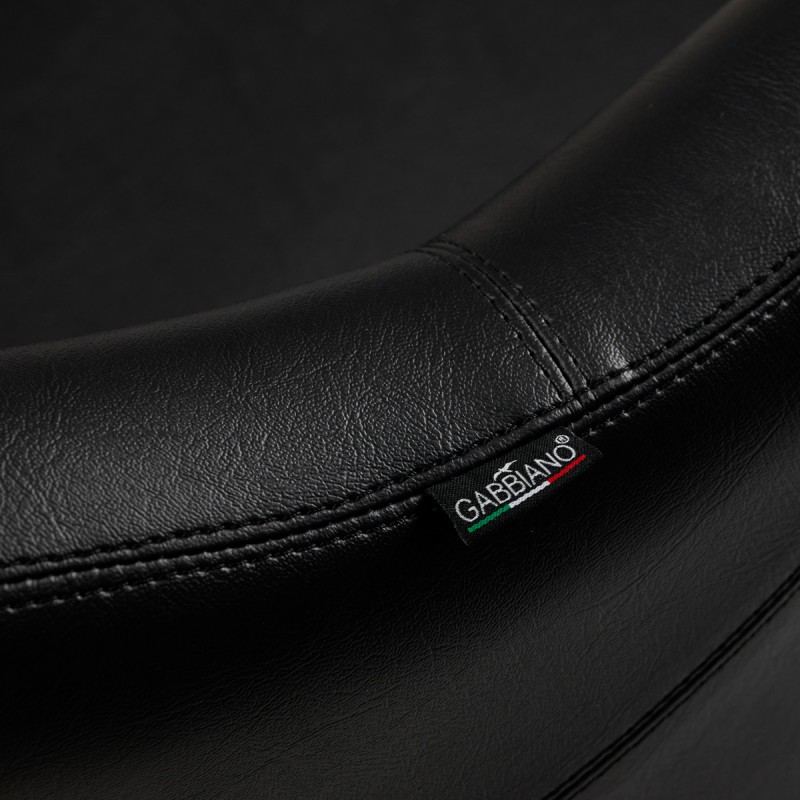 Gabbiano Fotel fryzjerski Burgos złoto czarny -Meble fryzjerskie- 