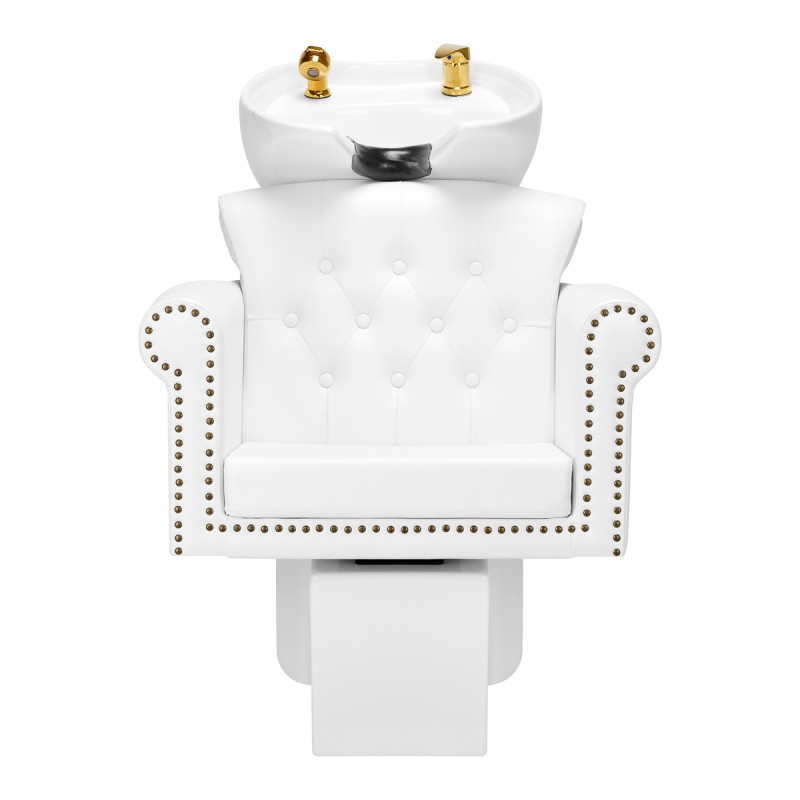 Gabbiano myjnia fryzjerska Berlin złoto biała -Myjnie fryzjerskie- 