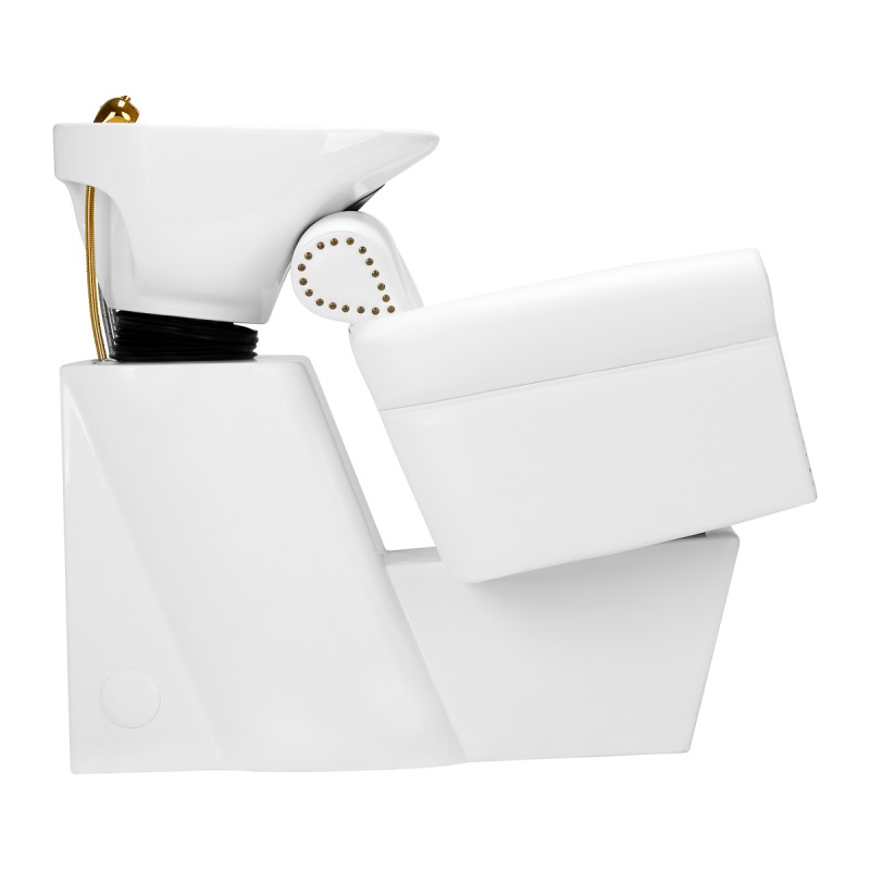 Gabbiano myjnia fryzjerska Berlin złoto biała -Myjnie fryzjerskie- 