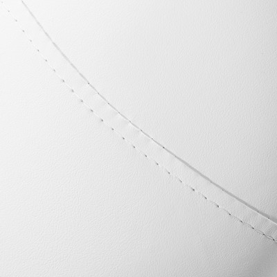 Taboret kosmetyczny 1004 Giovanni złoto biały -Taborety kosmetyczne i hokery- 