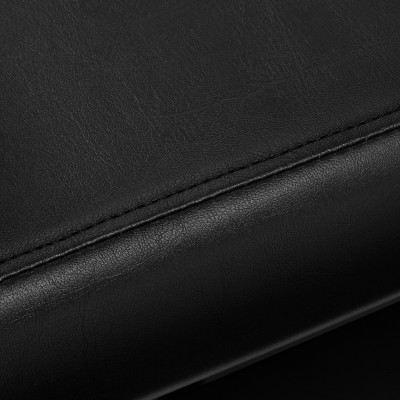 Czarny fotel fryzjerski Porto