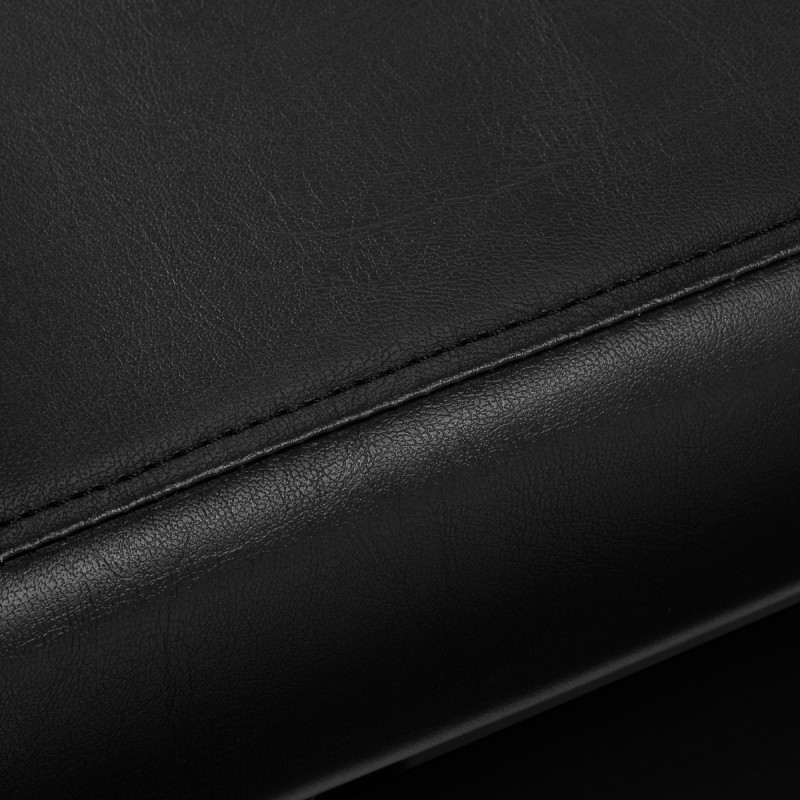 Czarny fotel fryzjerski Porto